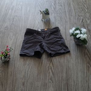 Grey Jean Shorts